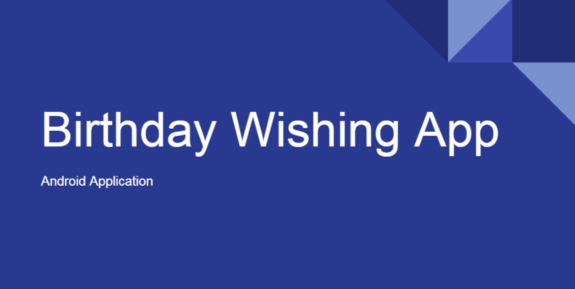 BirthdayWishing App